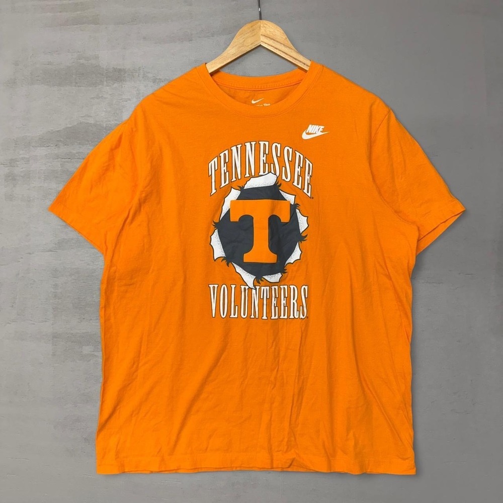 Nike Tennessee Volunteers Orange T Shirt Men's XL The Nike Tee University Spirit